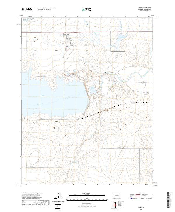 Hasty topographic map thumbnail