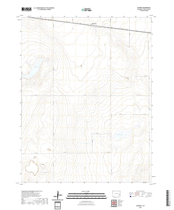 Hawkins topographic map thumbnail