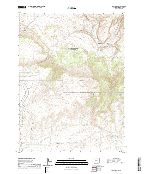 Hells Canyon topographic map thumbnail