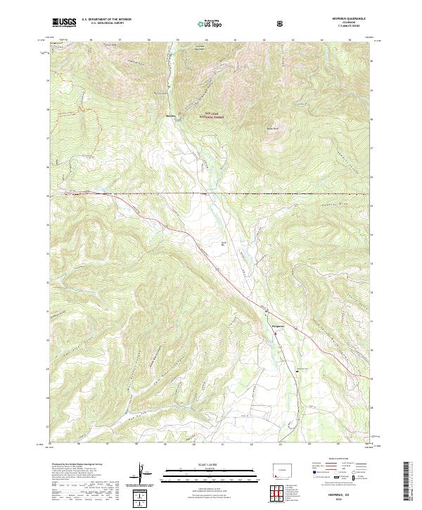 Hesperus topographic map thumbnail