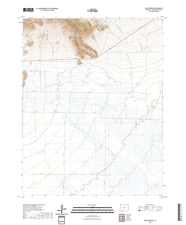 Hickey Bridge topographic map thumbnail