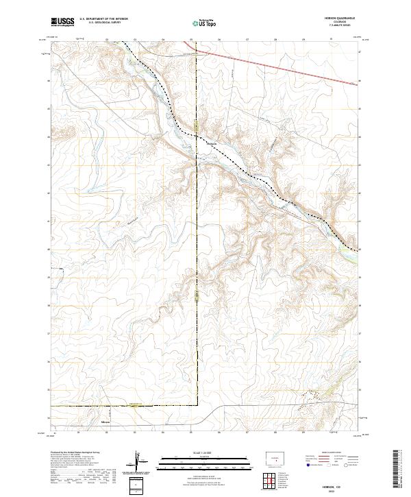Hobson topographic map thumbnail