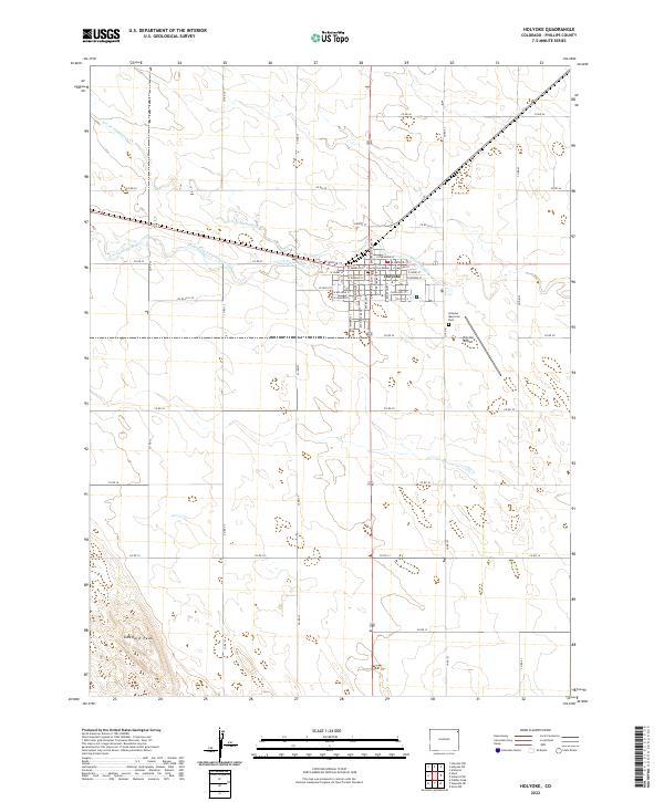 Holyoke topographic map thumbnail