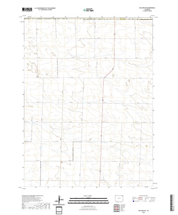 Holyoke NE topographic map thumbnail