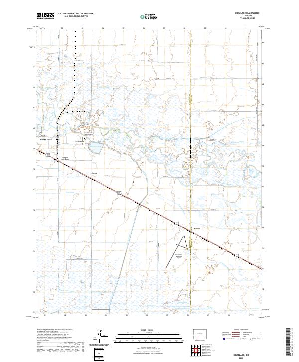 Homelake topographic map thumbnail
