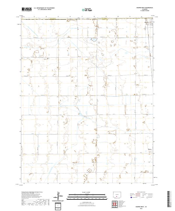 Hooper West topographic map thumbnail