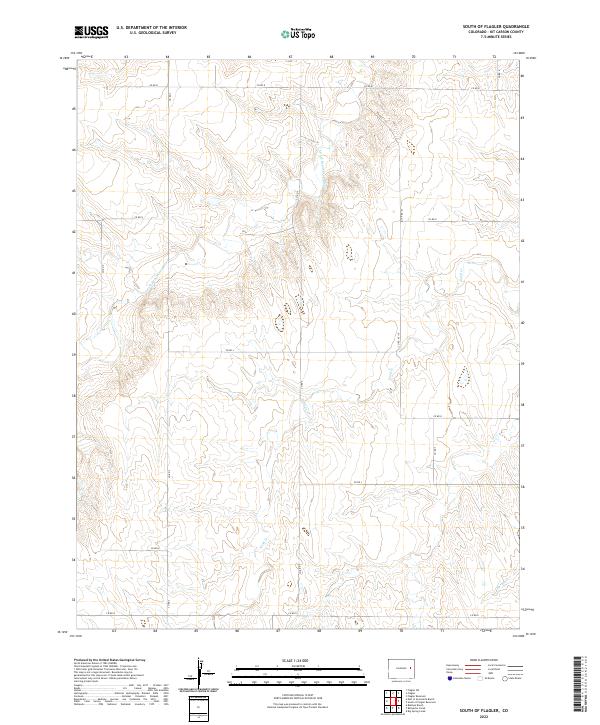 South of Flagler topographic map thumbnail