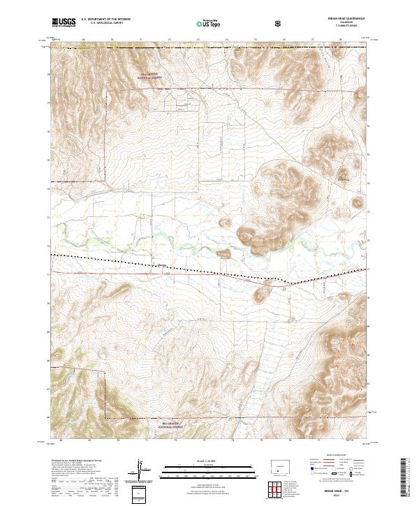Indian Head topographic map thumbnail