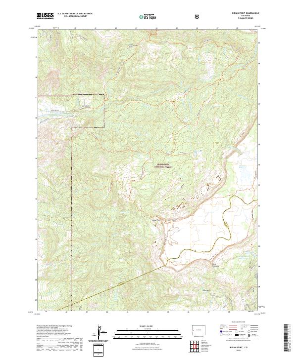 Indian Point topographic map thumbnail