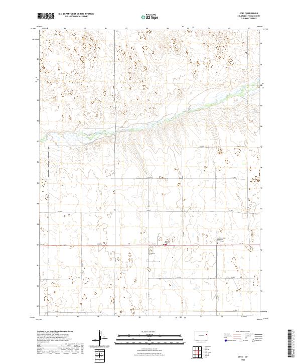 Joes topographic map thumbnail