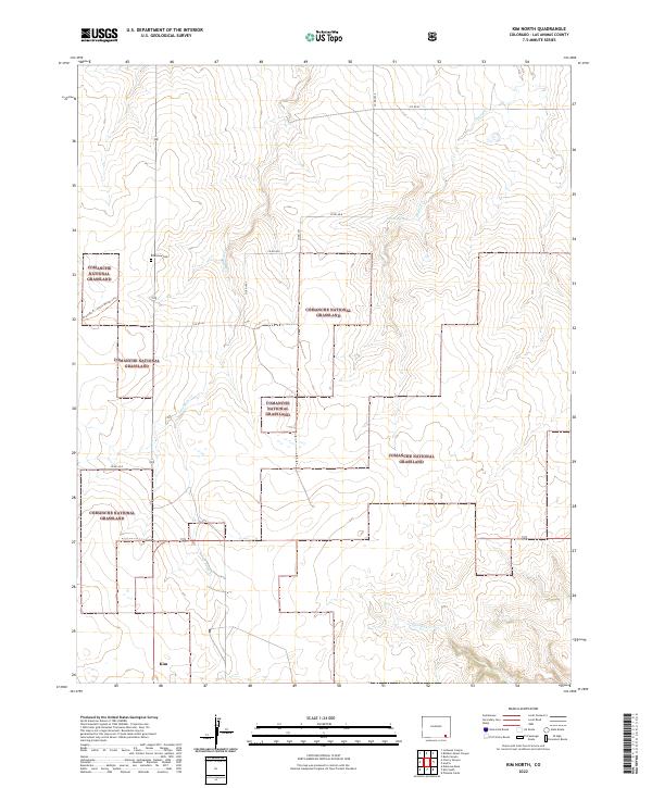 Kim North topographic map thumbnail