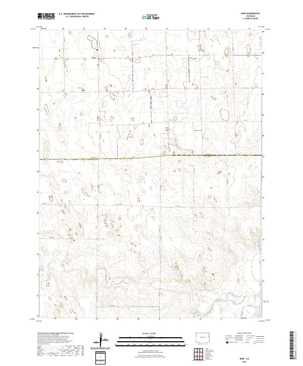 Kirk topographic map thumbnail