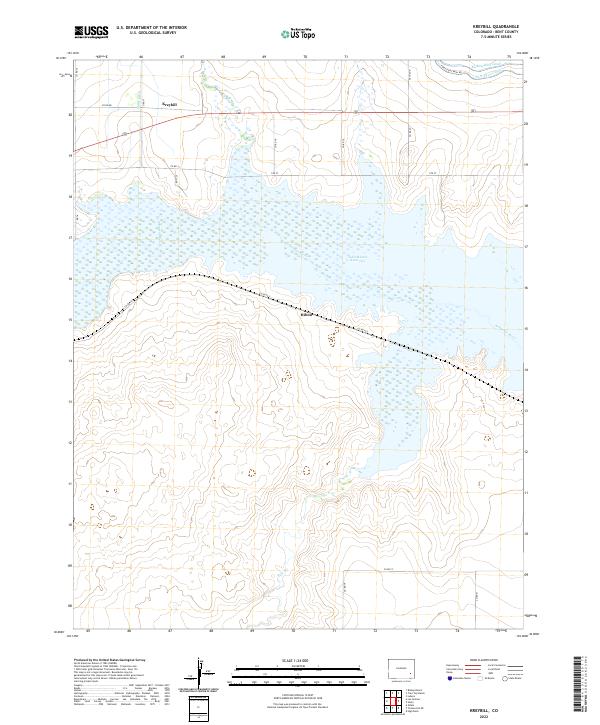 Kreybill topographic map thumbnail
