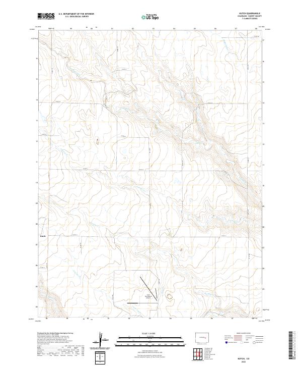 Kutch topographic map thumbnail