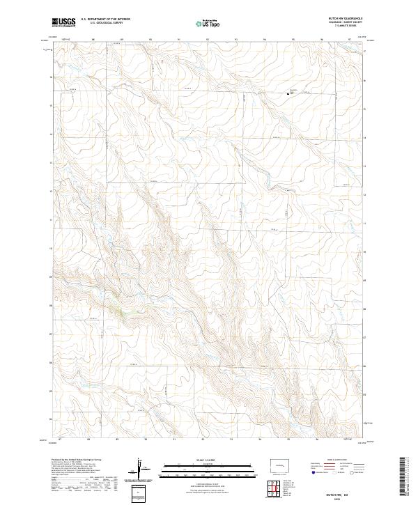 Kutch NW topographic map thumbnail
