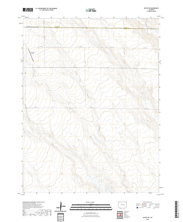 Kutch SW topographic map thumbnail