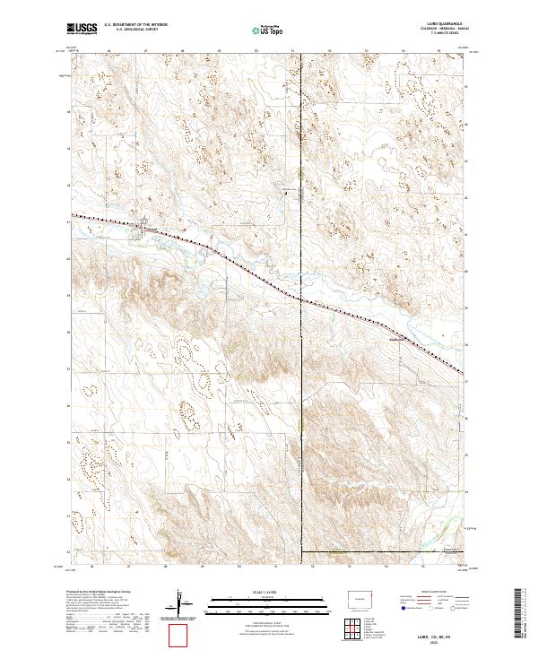 Laird topographic map thumbnail