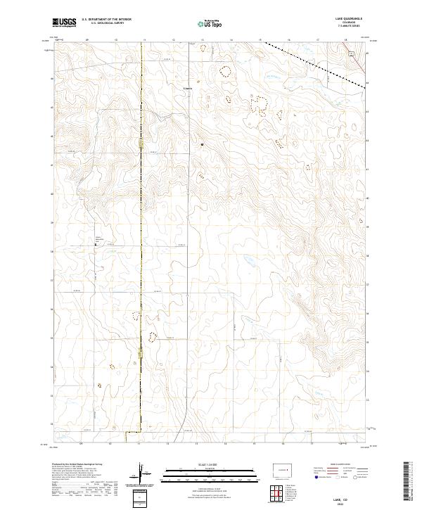 Lake topographic map thumbnail