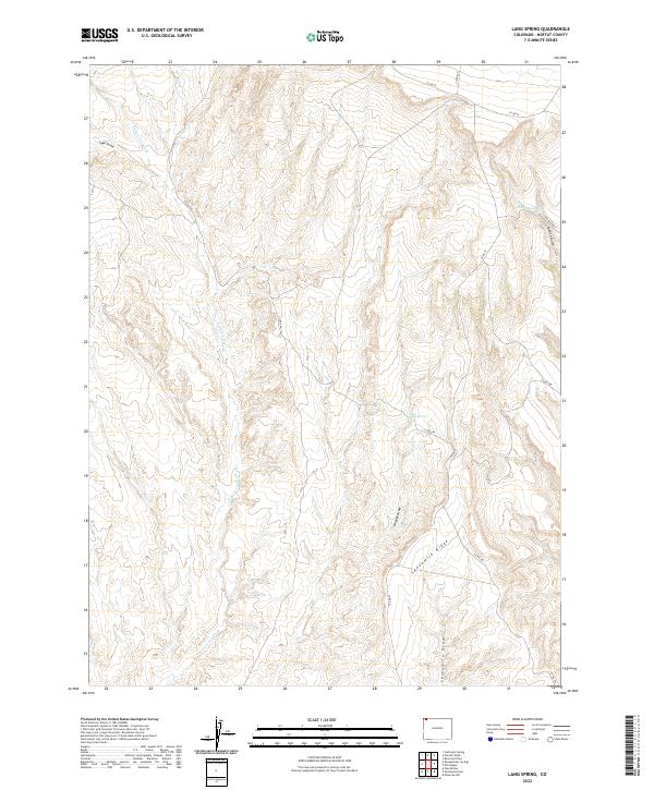 Lang Spring 2022 topographic map thumbnail