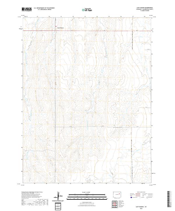Last Chance topographic map thumbnail