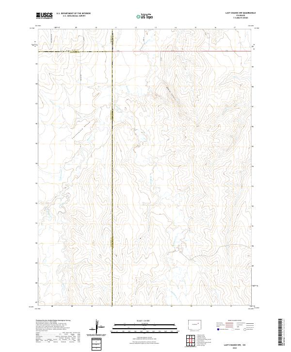Last Chance NW topographic map thumbnail