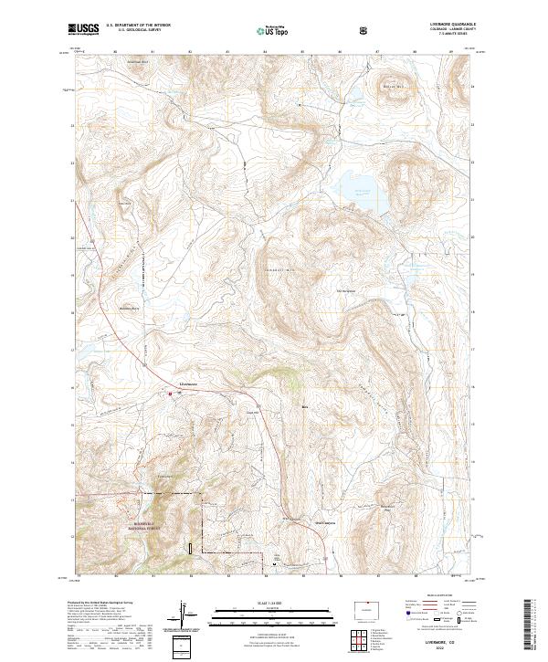 Livermore 2022 topographic map thumbnail
