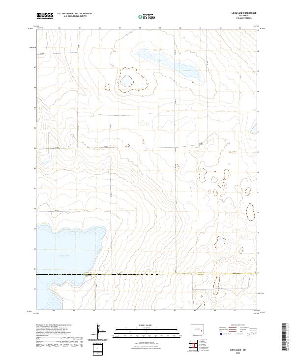 Long Lake 2022 topographic map thumbnail