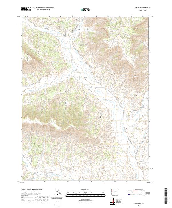 Long Point 2022 topographic map thumbnail