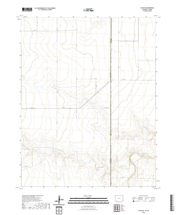 Lycan SE 2022 topographic map thumbnail
