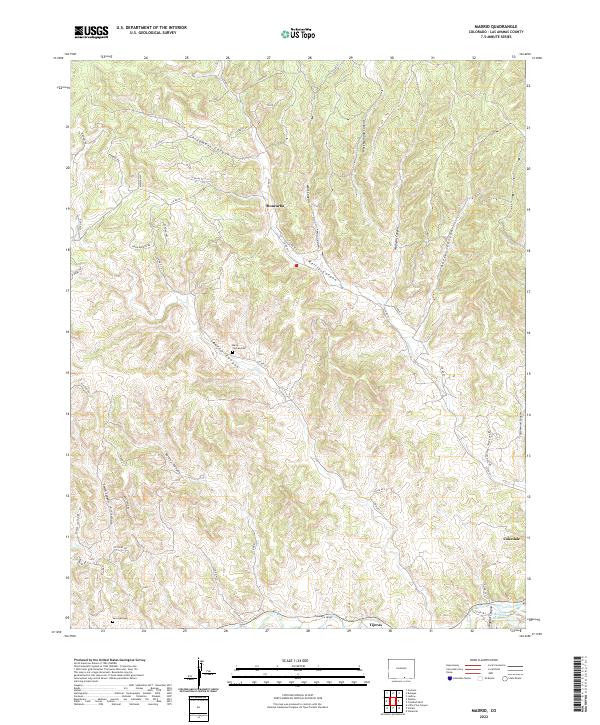 Madrid 2022 topographic map thumbnail
