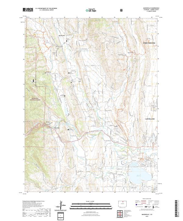 Masonville 2022 topographic map thumbnail