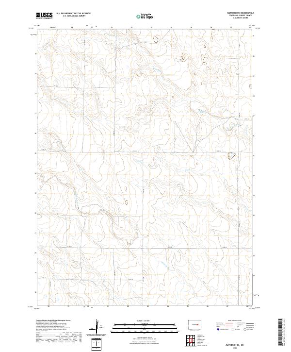 Matheson SE 2022 topographic map thumbnail