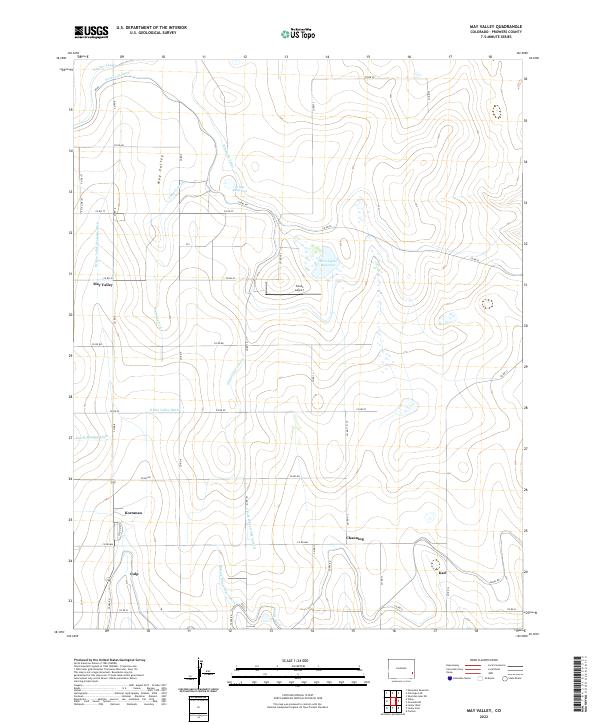 May Valley 2022 topographic map thumbnail