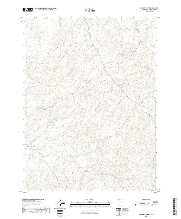 Mayberry Spring 2022 topographic map thumbnail