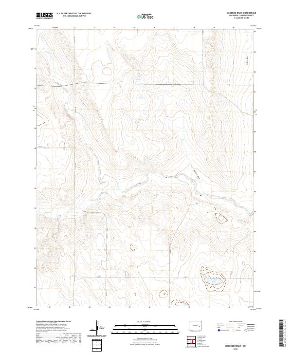 McKenzie Draw 2022 topographic map thumbnail