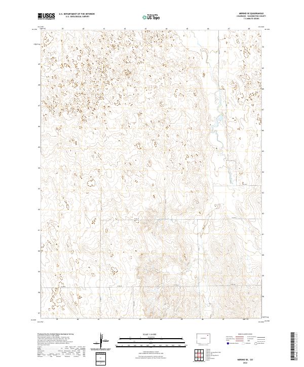 Merino SE 2022 topographic map thumbnail