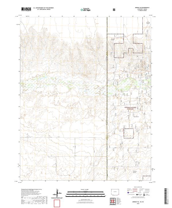 Midway SE 2022 topographic map thumbnail