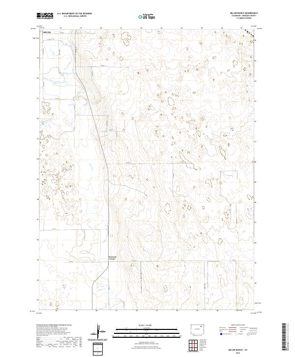 Miller Ranch 2022 topographic map thumbnail