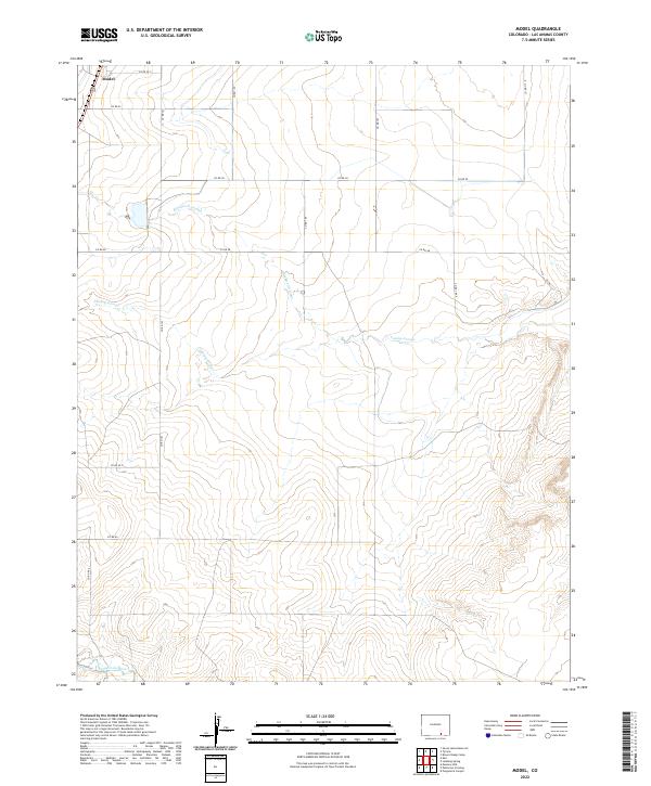 Model 2022 topographic map thumbnail