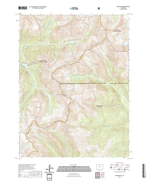 Montezuma 2022 topographic map thumbnail