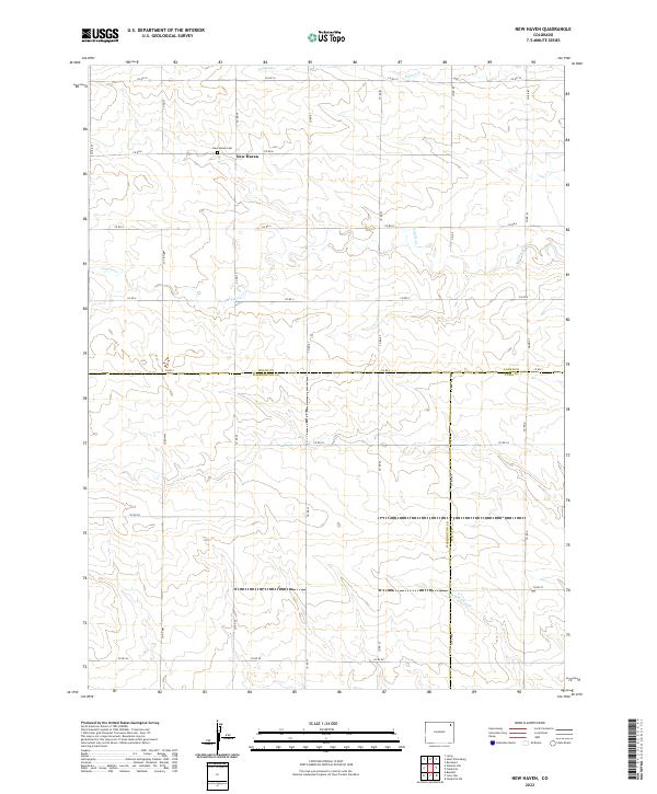 New Haven 2022 topographic map thumbnail