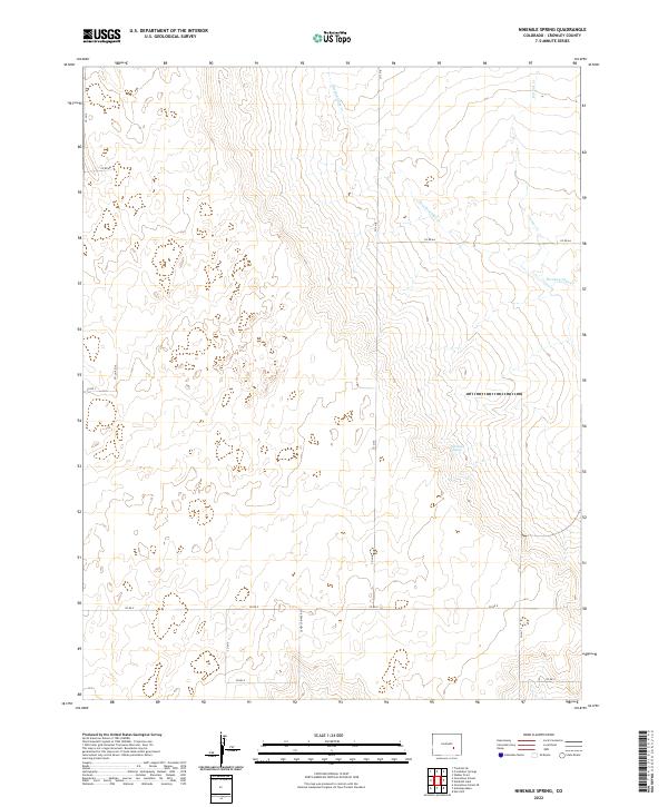 Ninemile Spring 2022 topographic map thumbnail