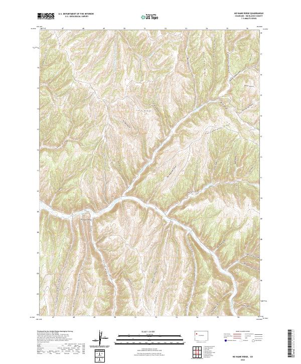 No Name Ridge 2022 topographic map thumbnail