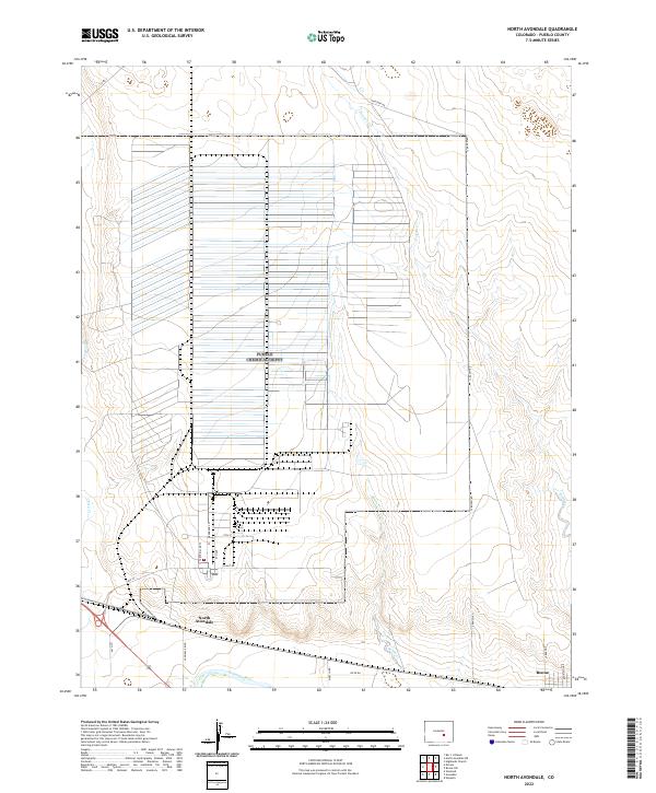 North Avondale 2022 topographic map thumbnail