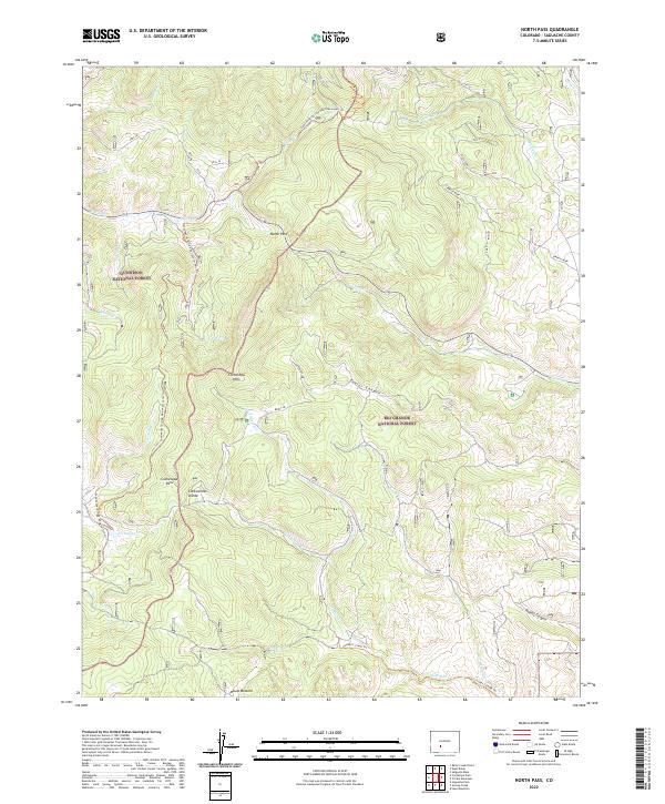 North Pass 2022 topographic map thumbnail