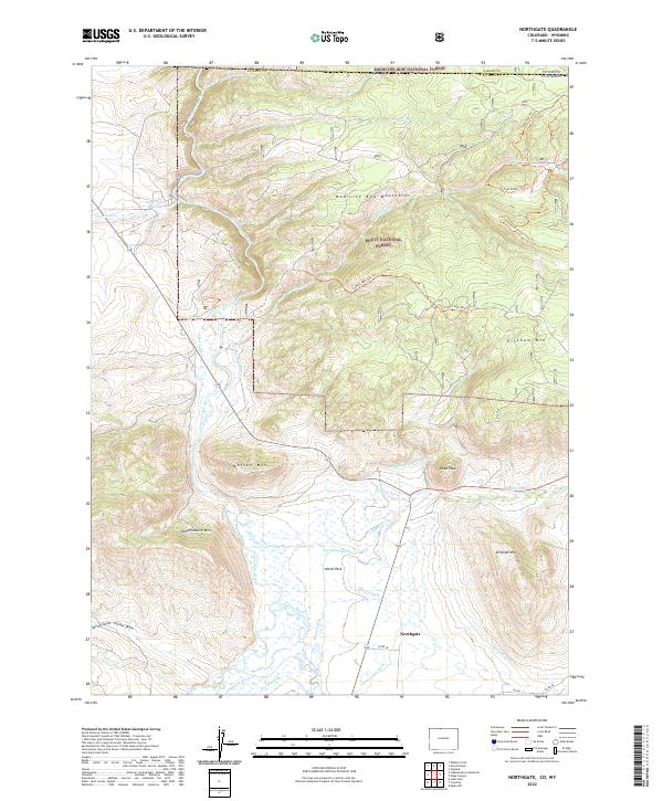 Northgate 2022 topographic map thumbnail