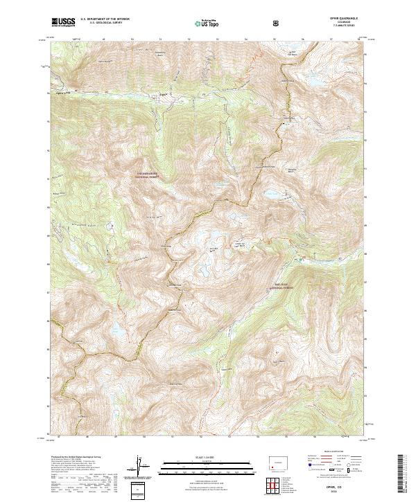 Ophir 2022 topographic map thumbnail