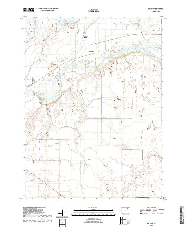 Orchard 2022 topographic map thumbnail