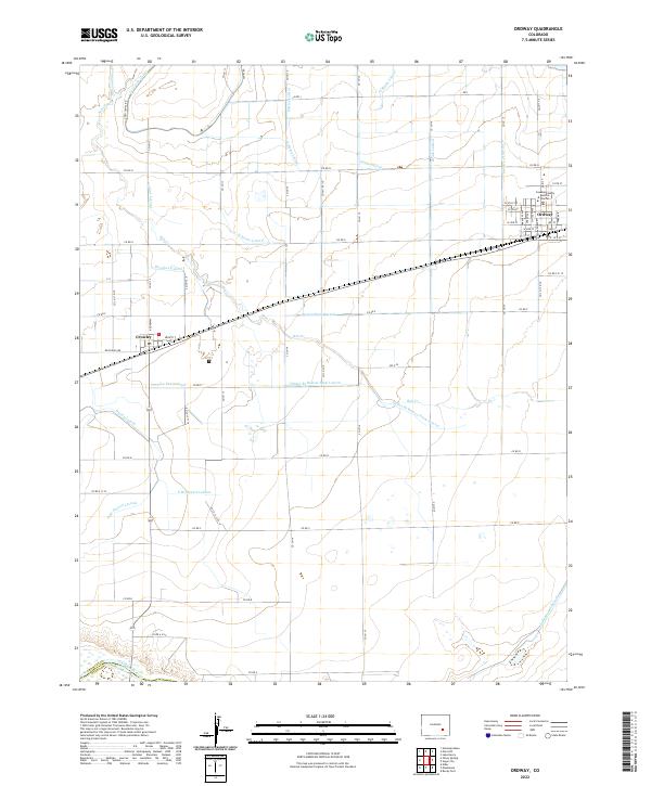 Ordway 2022 topographic map thumbnail