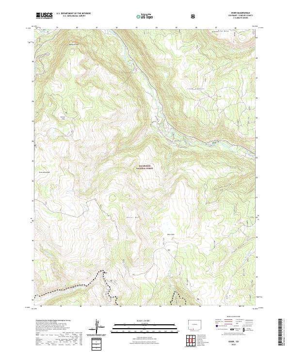 Osier 2022 topographic map thumbnail